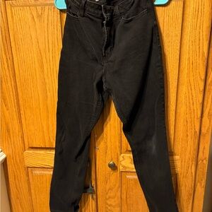 Old Navy Black High-Rise Jeans